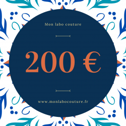 Carte cadeau de 200 € à...