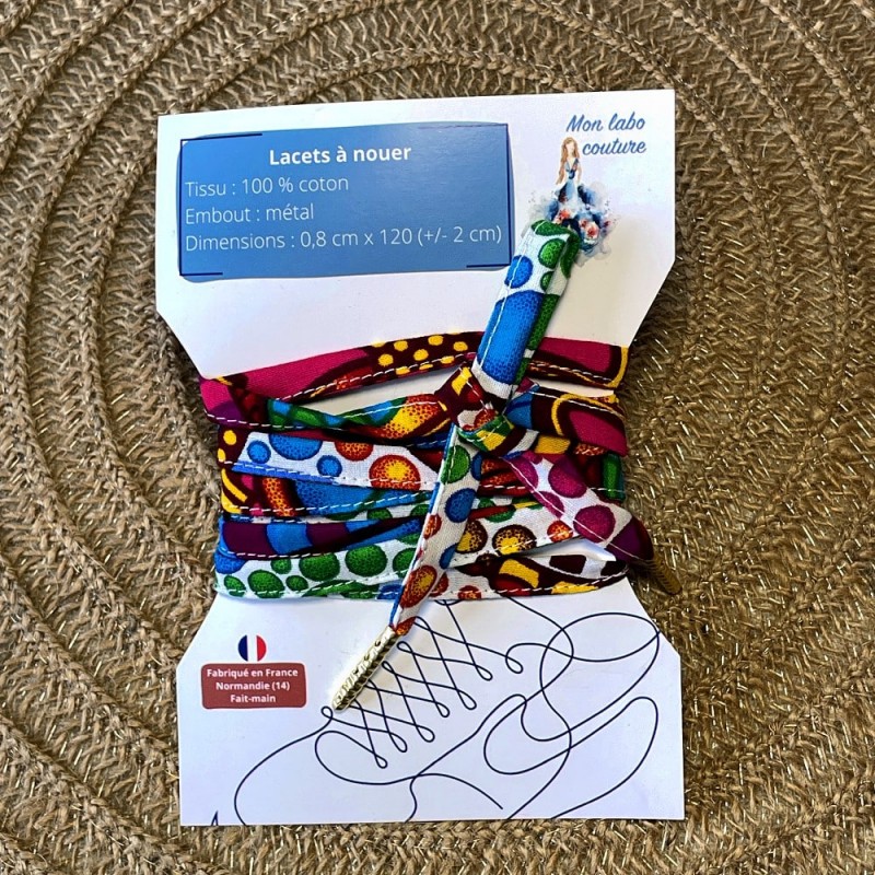 KUMASI_Lacets pour chaussures_Mon labo couture KUMASI_Lacets pour chaussures_Mon labo couture