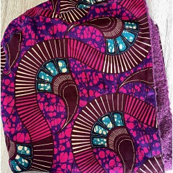 Echarpe Boréal_Doublure pourpre_Mon labo couture