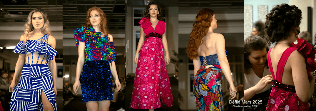 Défilé Masterclass Mode - Mars 2025 - CMA Normandie antenne 27 et Evreux Porte de Normandie